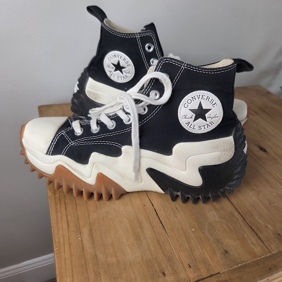 Level SS/New -  Converse Run Star Motion Black Gum Honey 2021 Men's Shoes Sz 6 - Picture 7 of 13
